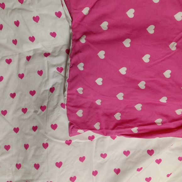 Pottery Barn Kids Bedding Pottery Barn Kids Twin Pink Hearts